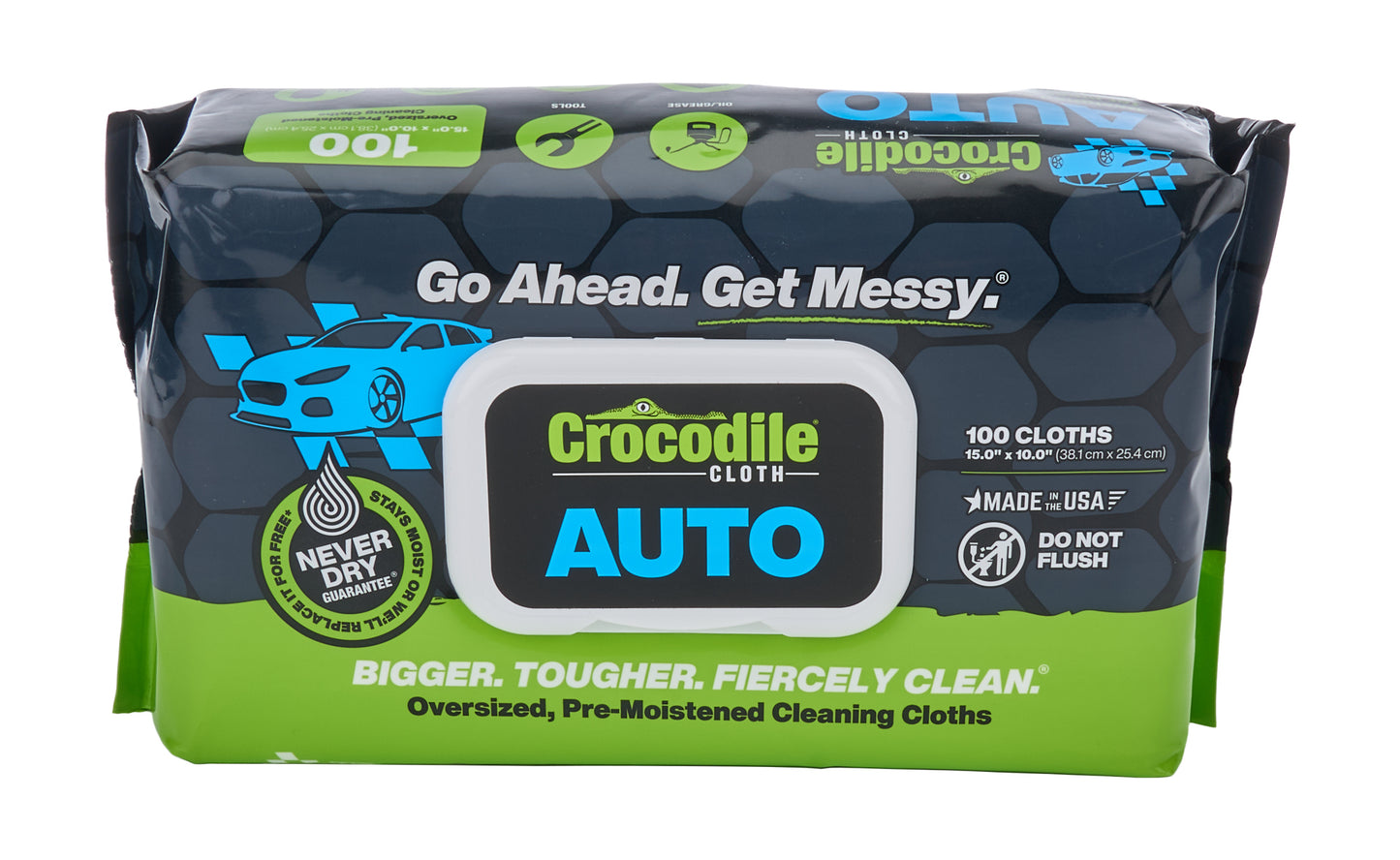 Croc Cloth Auto 100pk