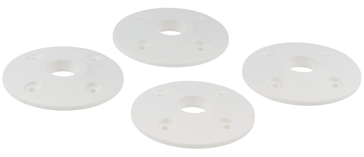 Scuff Plate Plastic White 4pk