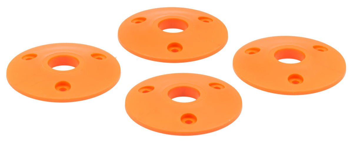 Scuff Plate Plastic Orange 4pk