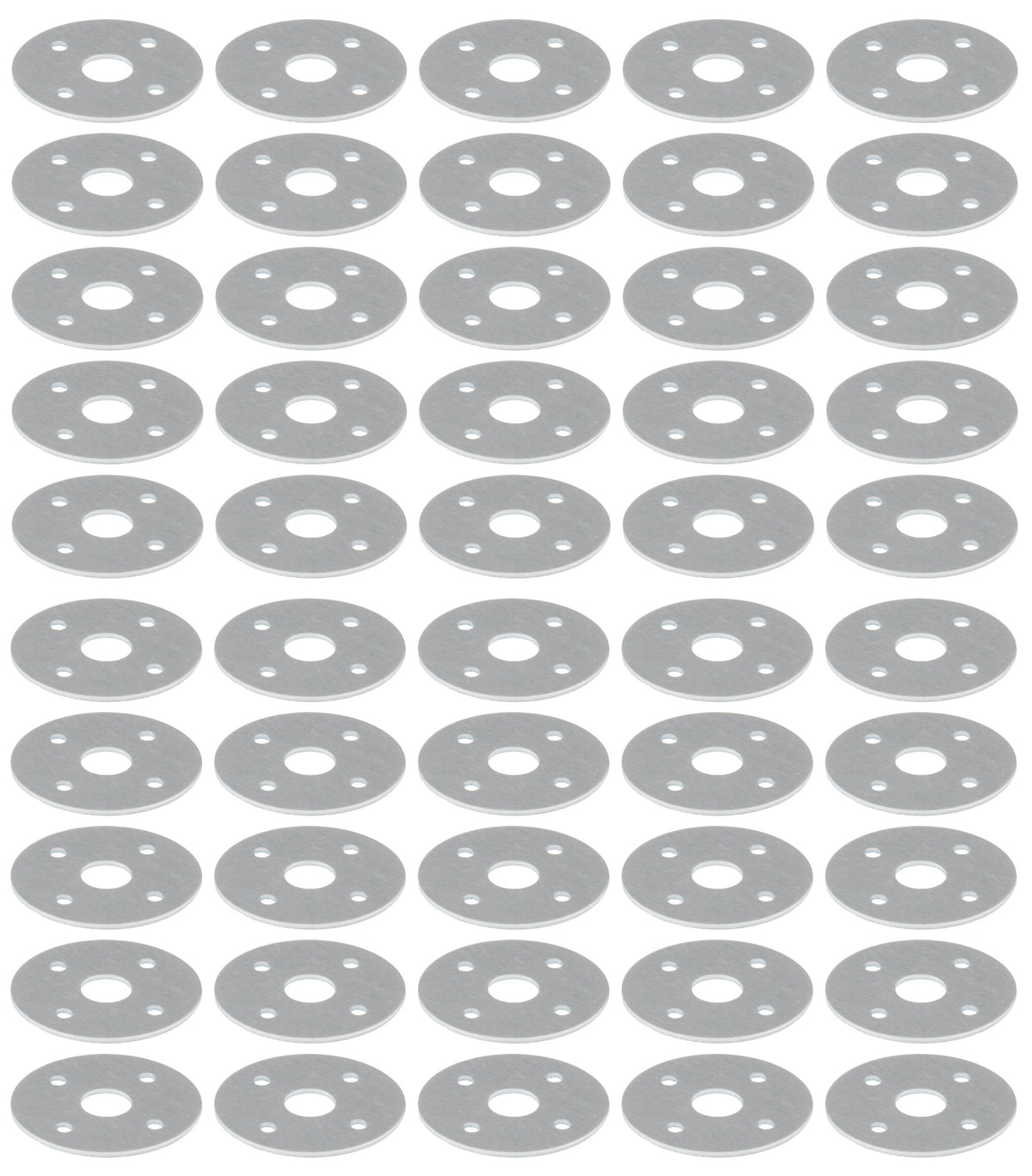 Scuff Plate Alum 3/8in Hole 50pk