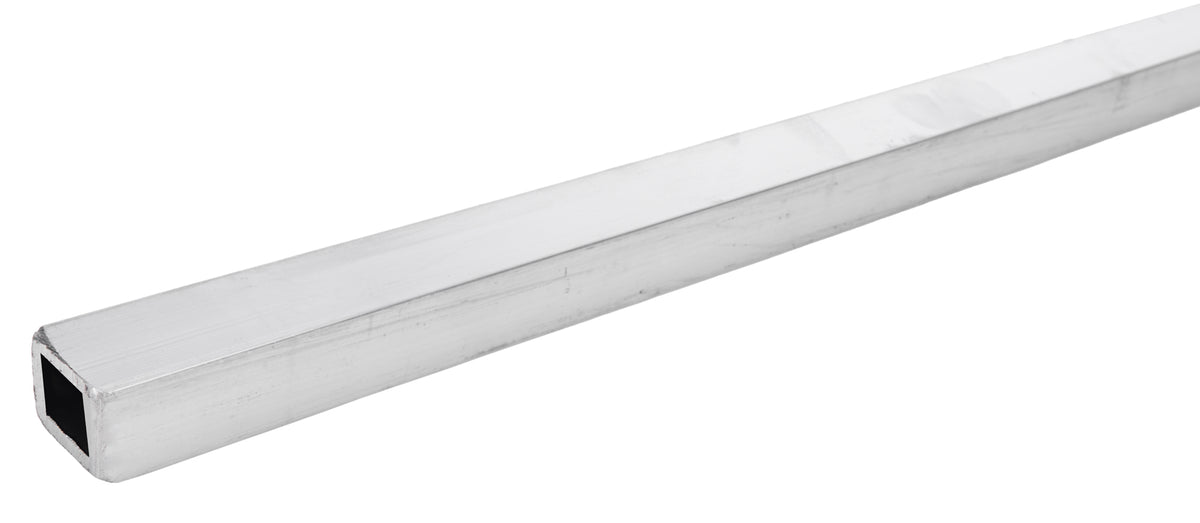 Alum Square Tubing 1in x 1in x 4ft