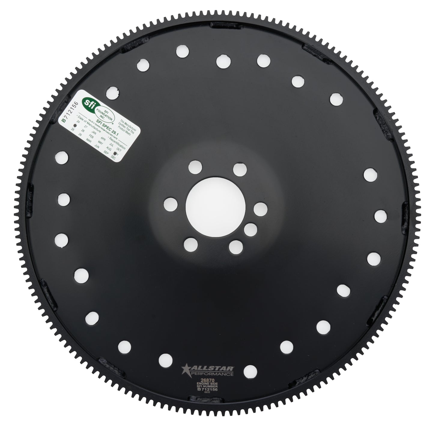 Flexplate 168T SFI GM LS Dished Solid