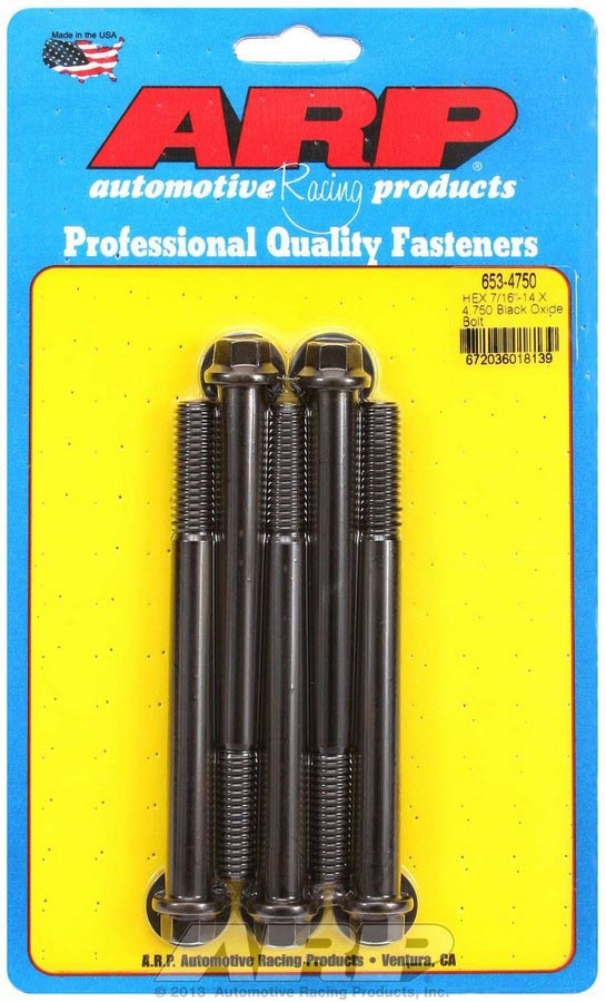Bolt Kit - 6pt. (5) 7/16-14 x 4.750