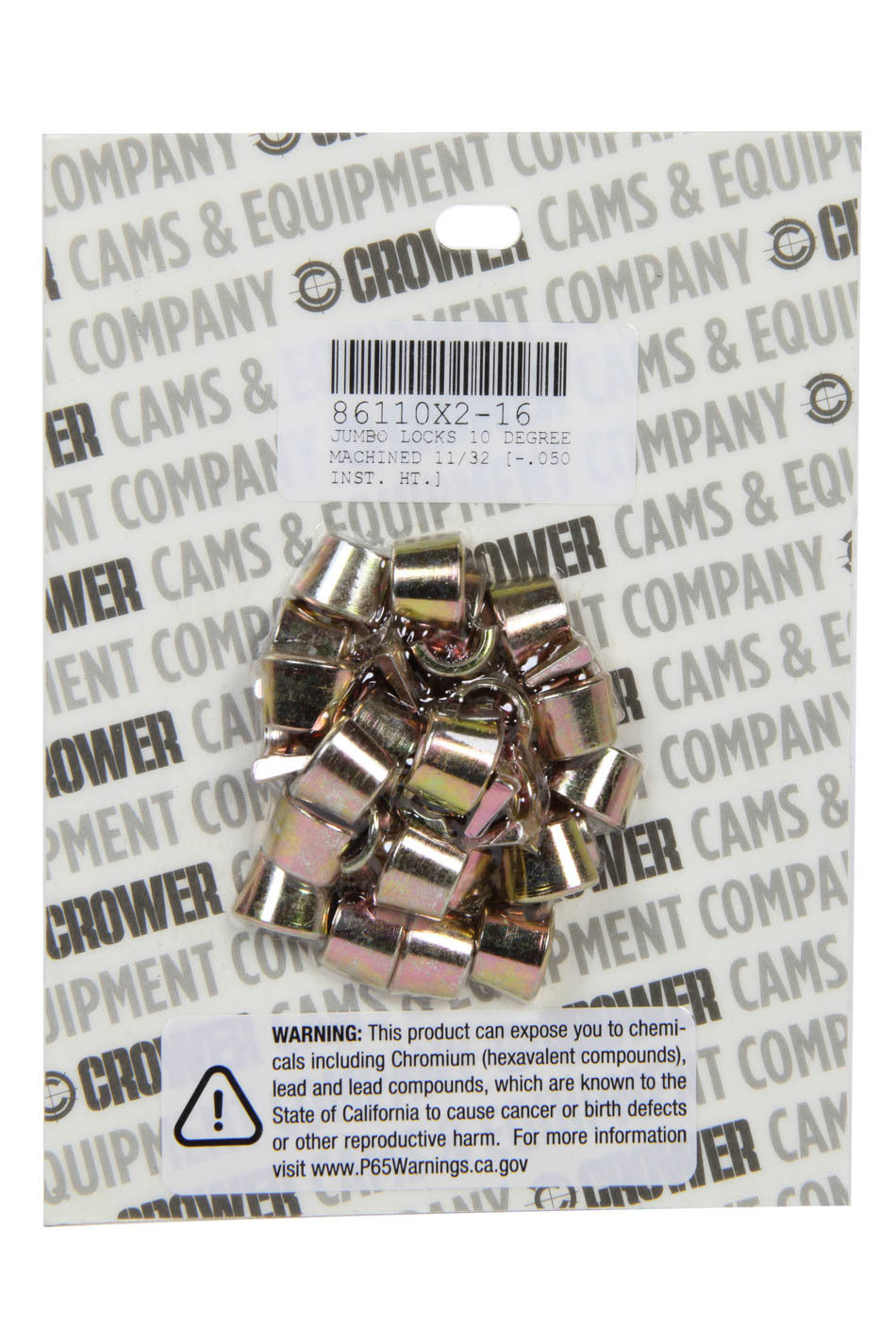 Valve Locks - 10 Degree -.050