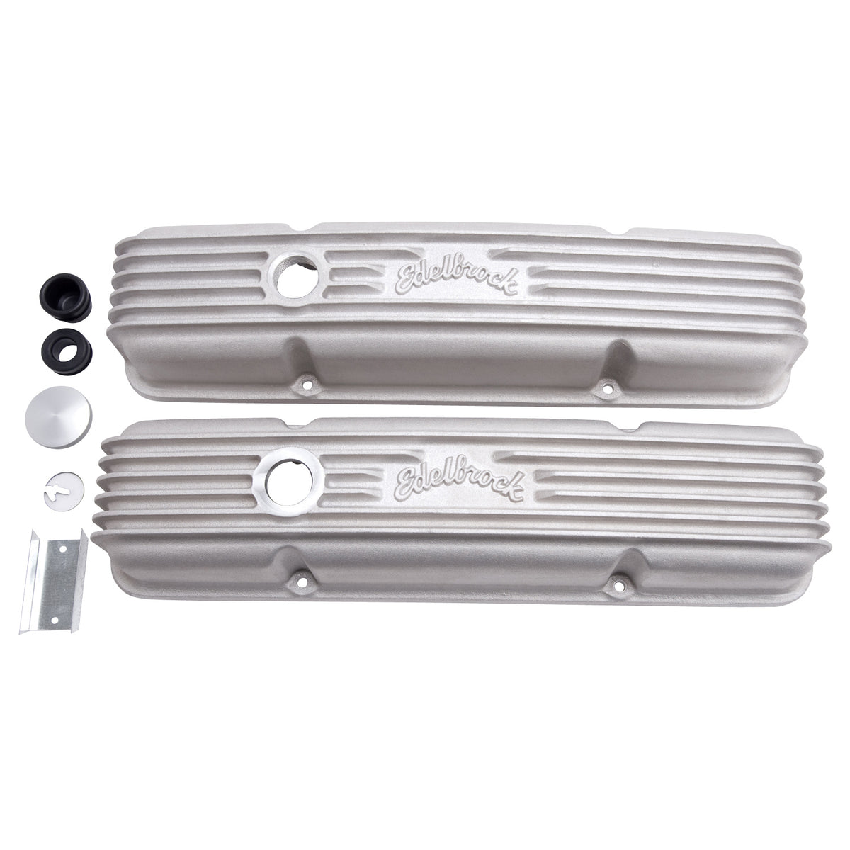 Valve Cover Kit Classic Finned SBC 59-86