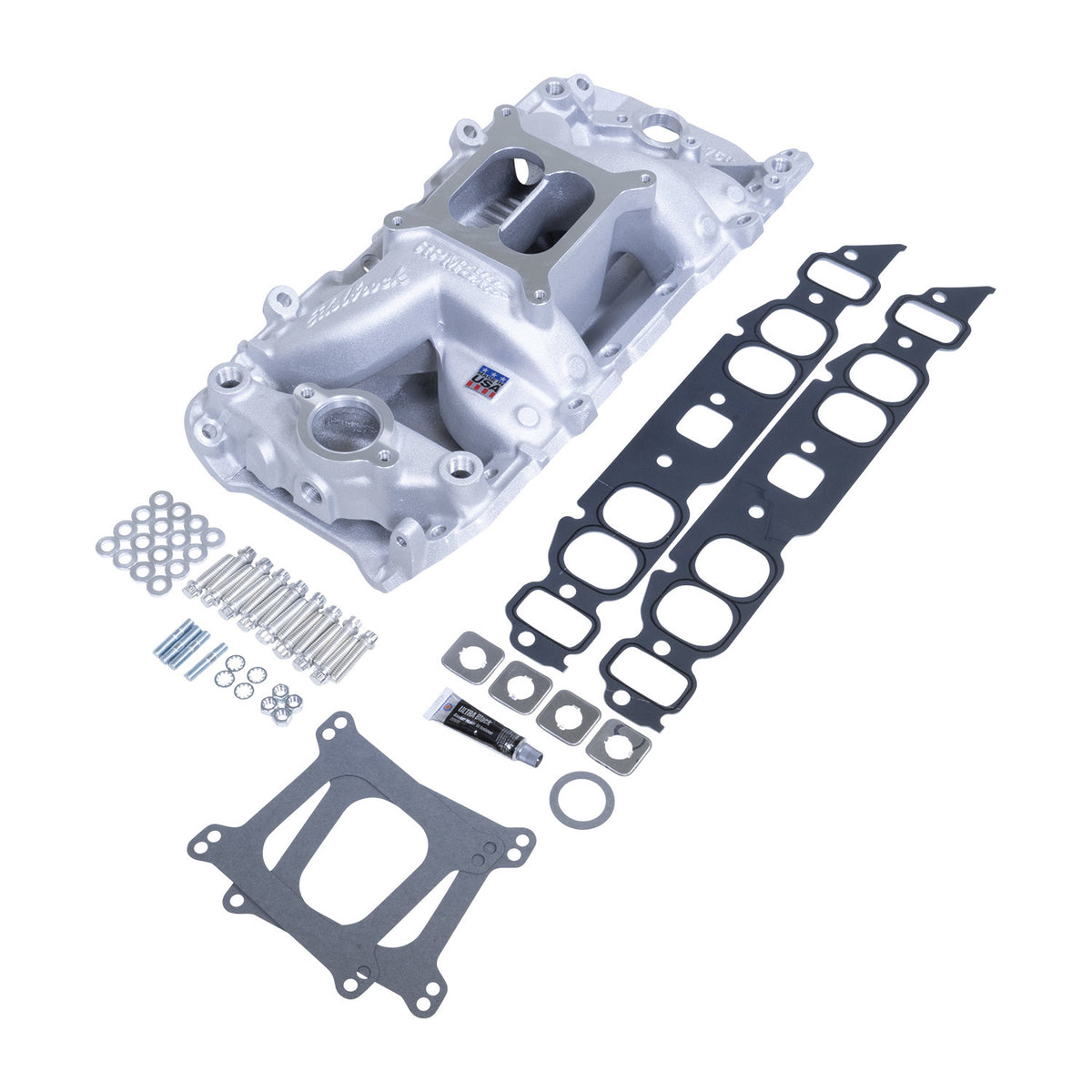 RPM Air Gap BBC Intake Install Kit