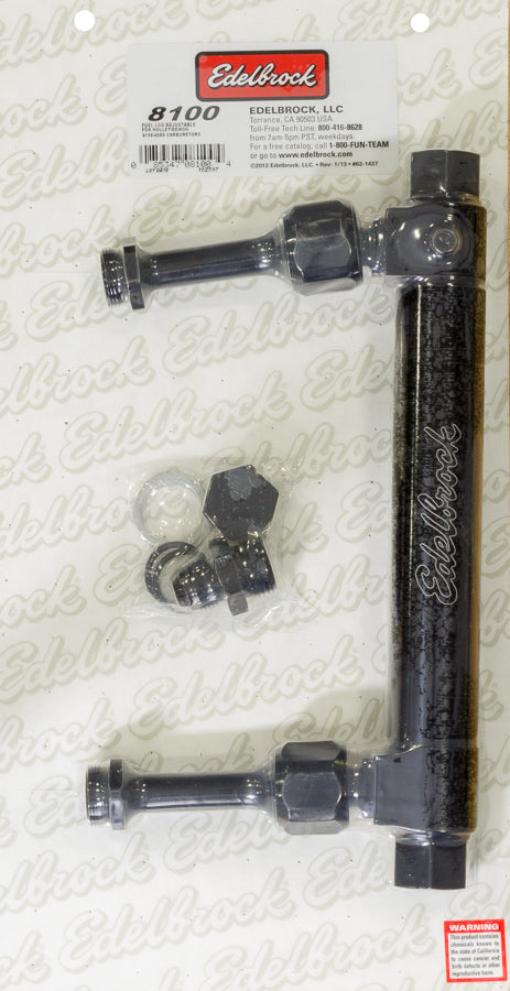 Dual Feed Fuel Log Adj. 4150/4500 Series Carbs