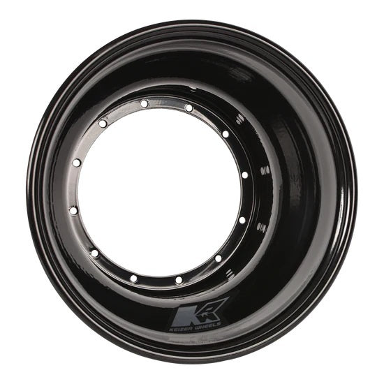 Wheel Half 12-Blt 10in x 6in Black