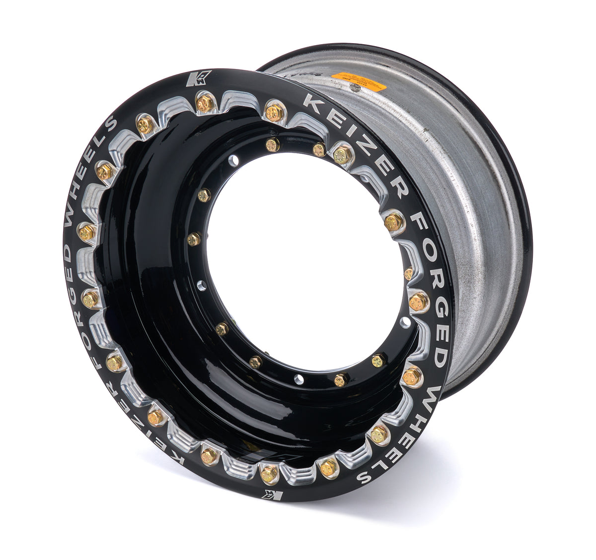 Wheel Direct Mnt 15 x 8 Beadlock 3in BS Black