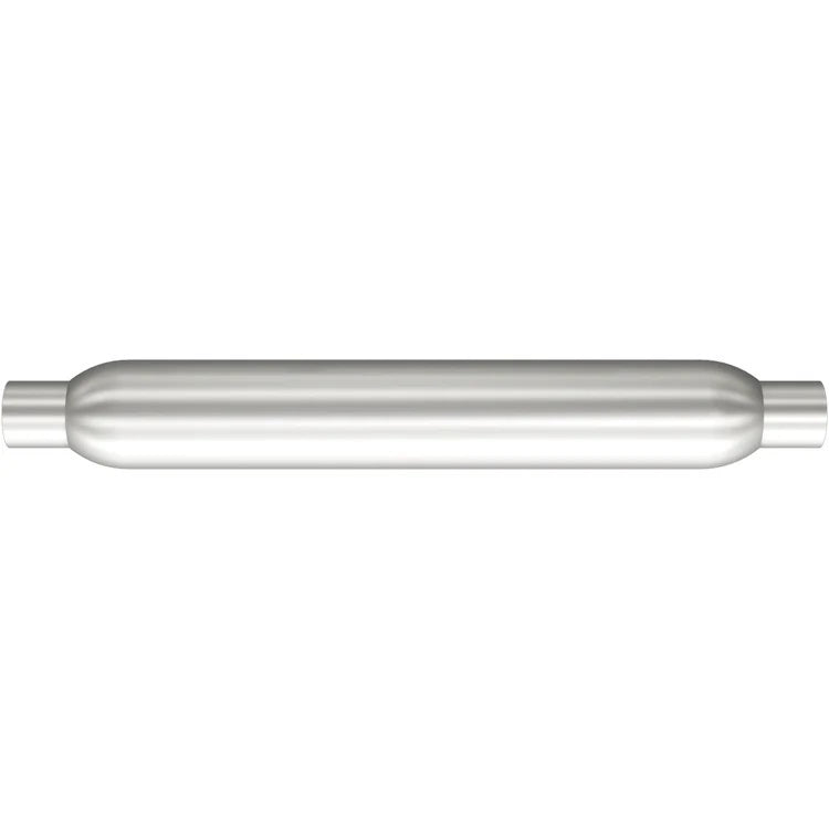 Glass Pack Muffler 2.25in Aluminized Large