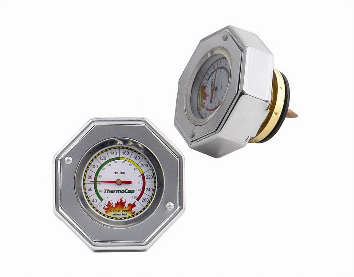 Thermo Cap Radiator 16psi Silver