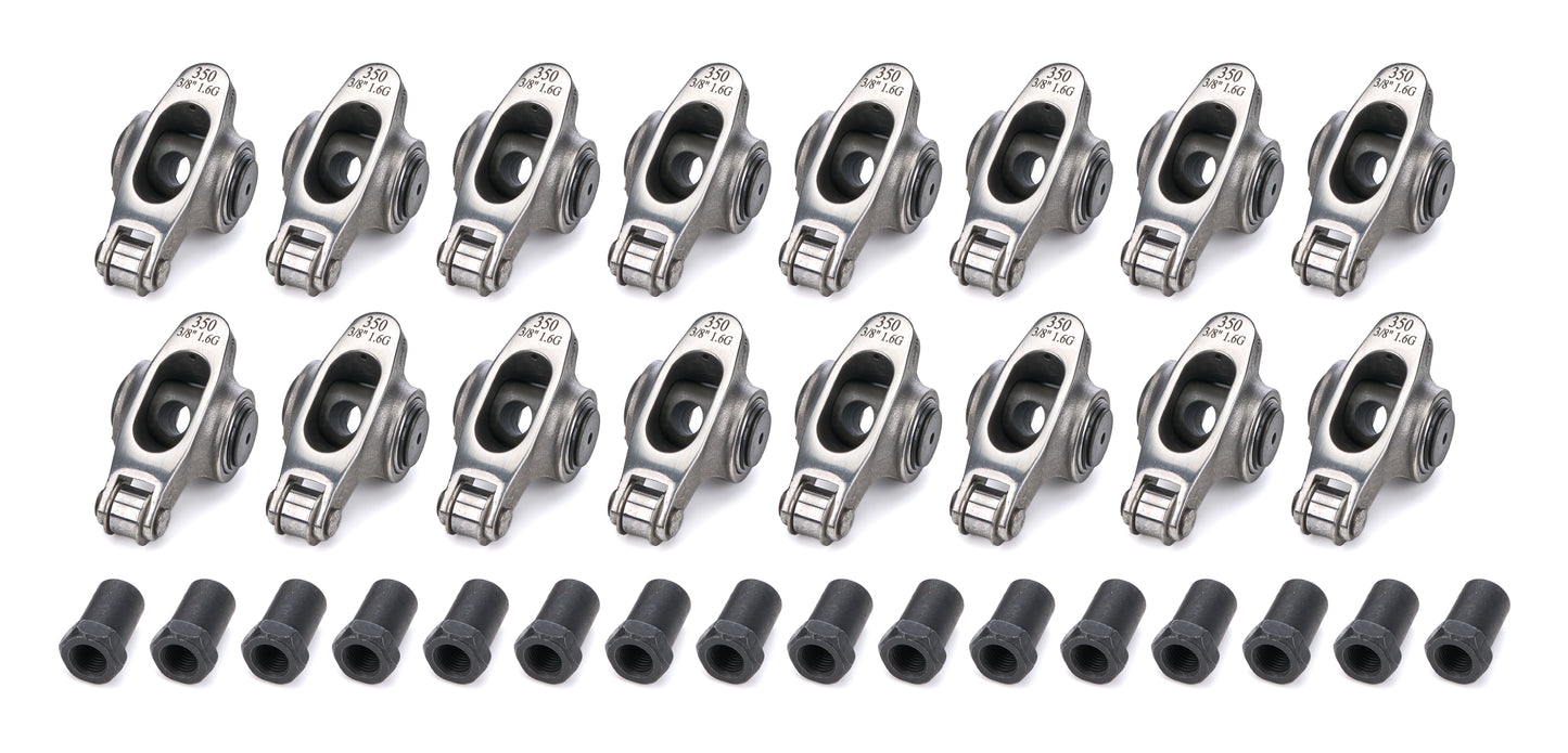 SBC Vortec S/S Roller R/A's - 1.6 Ratio 3/8 St