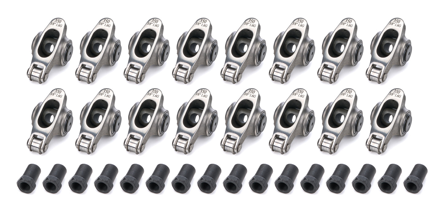 SBC Vortec S/S Roller R/A's - 1.6 Ratio 3/8 St