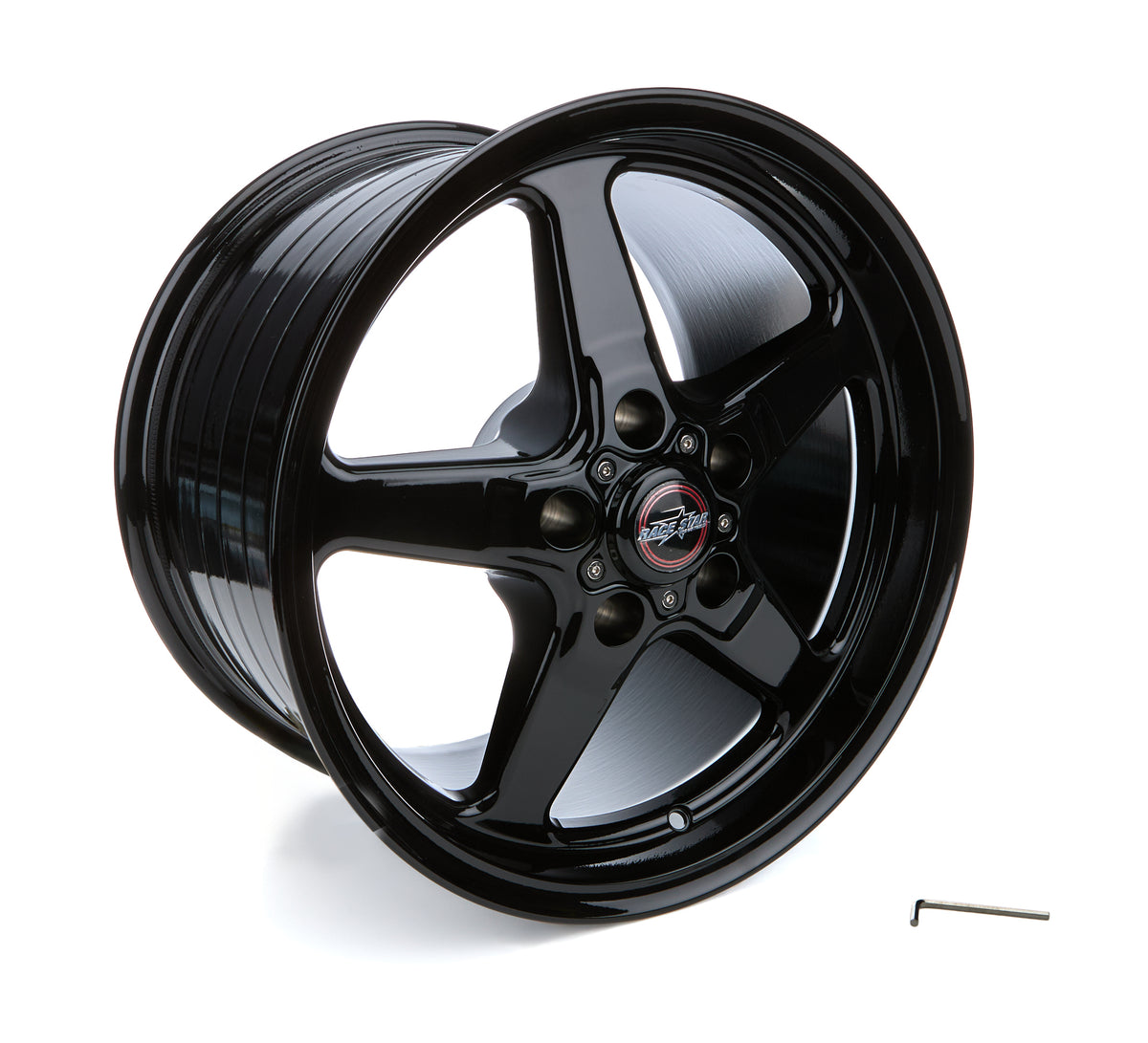 92 Drag Star Bracket Rac er Gloss Black 17x10.5