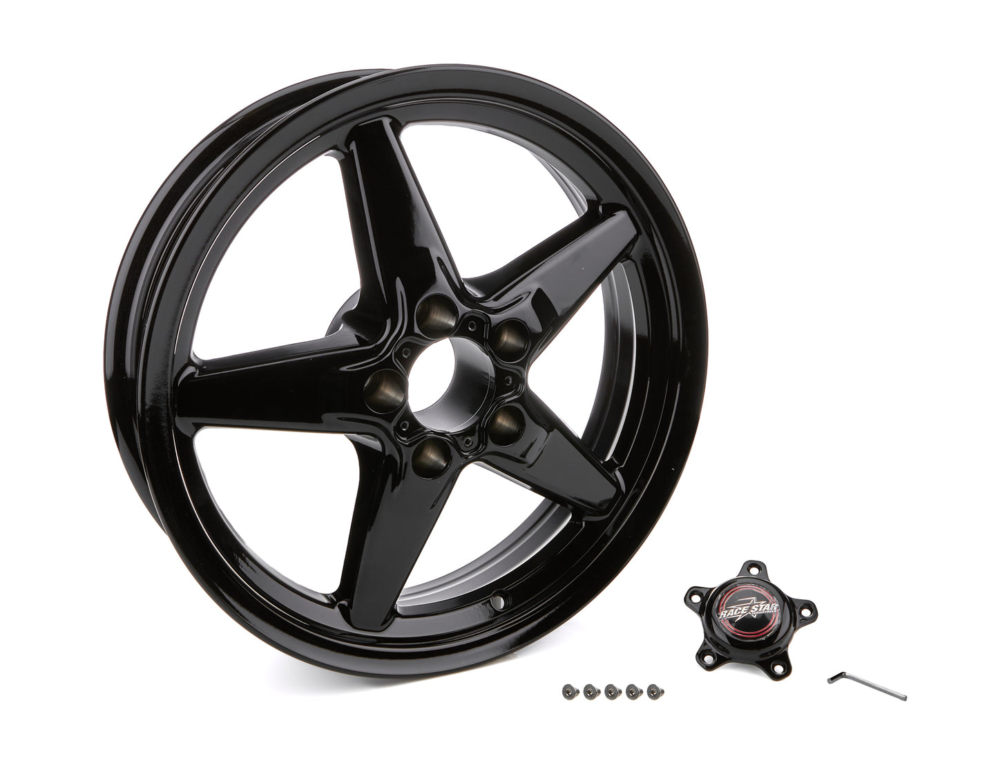 92 Drag Star Bracket Rac er Gloss Black 17x4.5