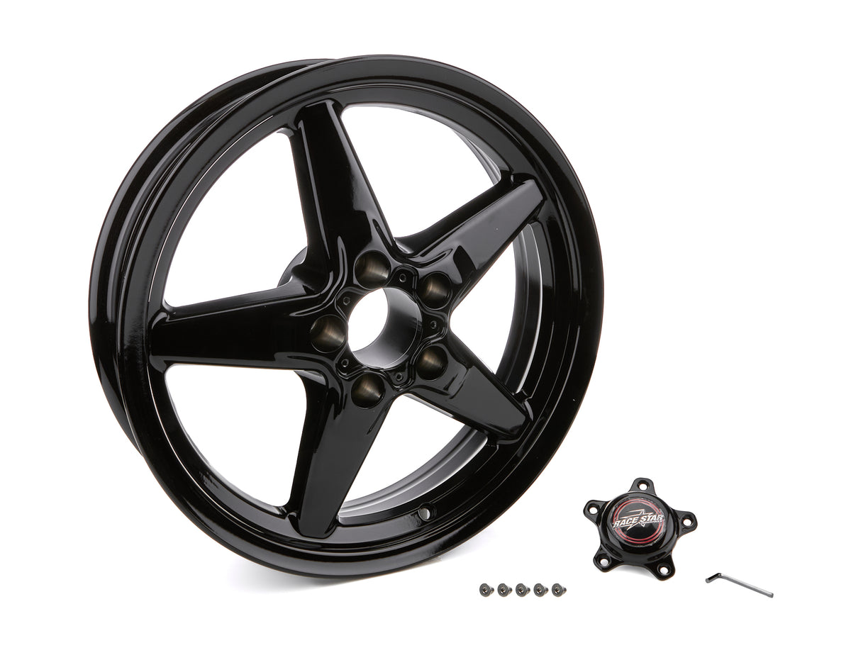 92 Drag Star Bracket Rac er Gloss Black 17x4.5