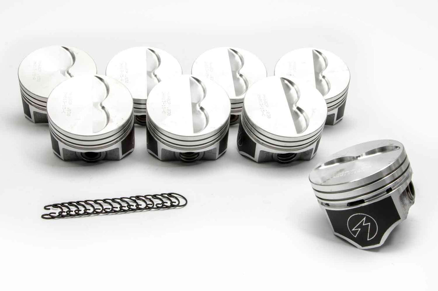 SBC FT Cast Piston Set 4.060 Bore -4cc
