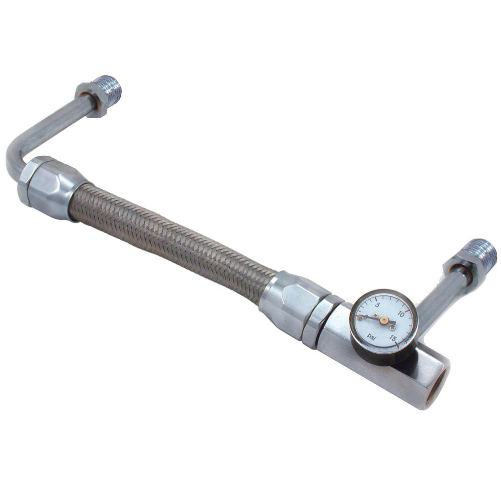 Dual Feed Fuel Line Holley 3310/4500