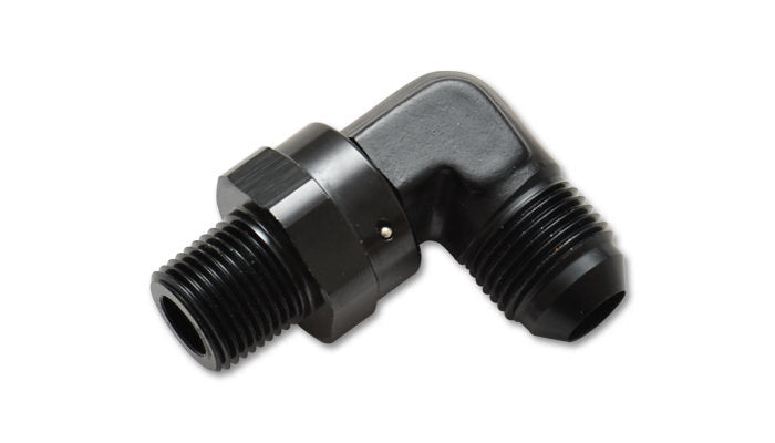 Male -6AN to Male 1/4in NPT 90 Degree Fitting