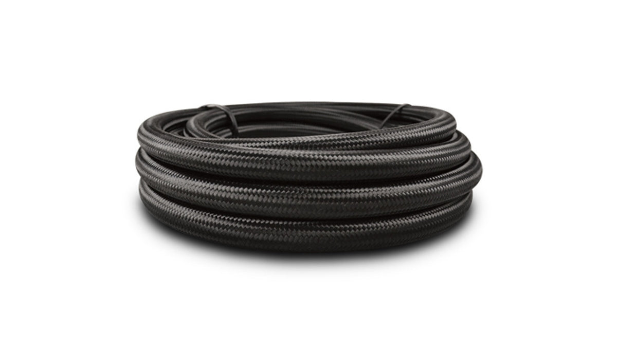 150ft Roll Black Nylon Braided Flex Hose -6AN