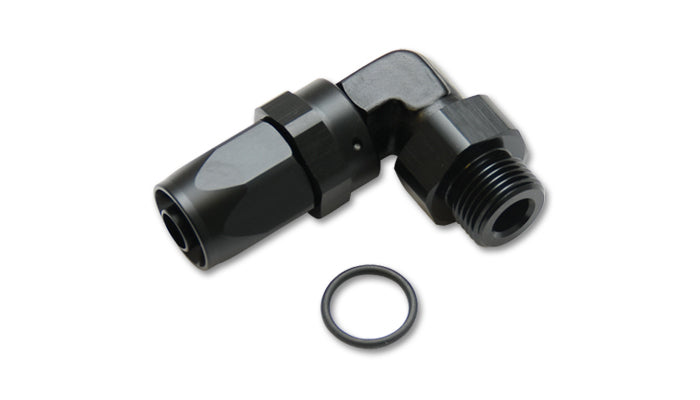 Male -8AN x 9/16-18 90 Degree Hose End Fitting