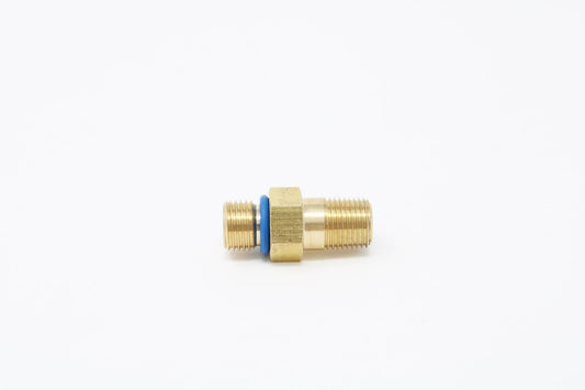 Adapter 10mm x 1.0 Male to 1/8-MNPT  Brass