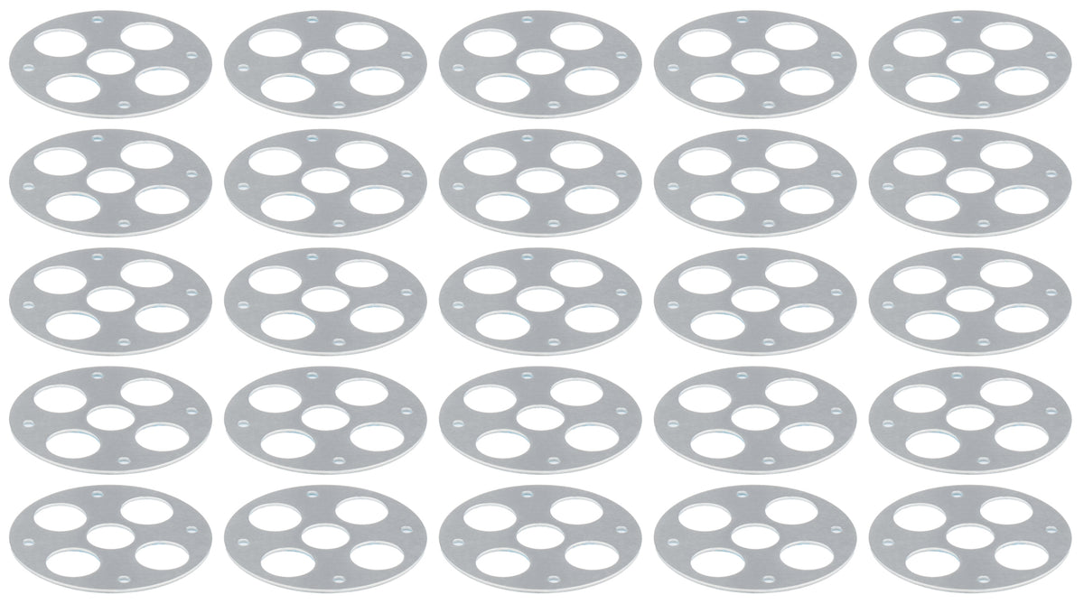 LW Scuff Plate Aluminum 1/2in 25pk