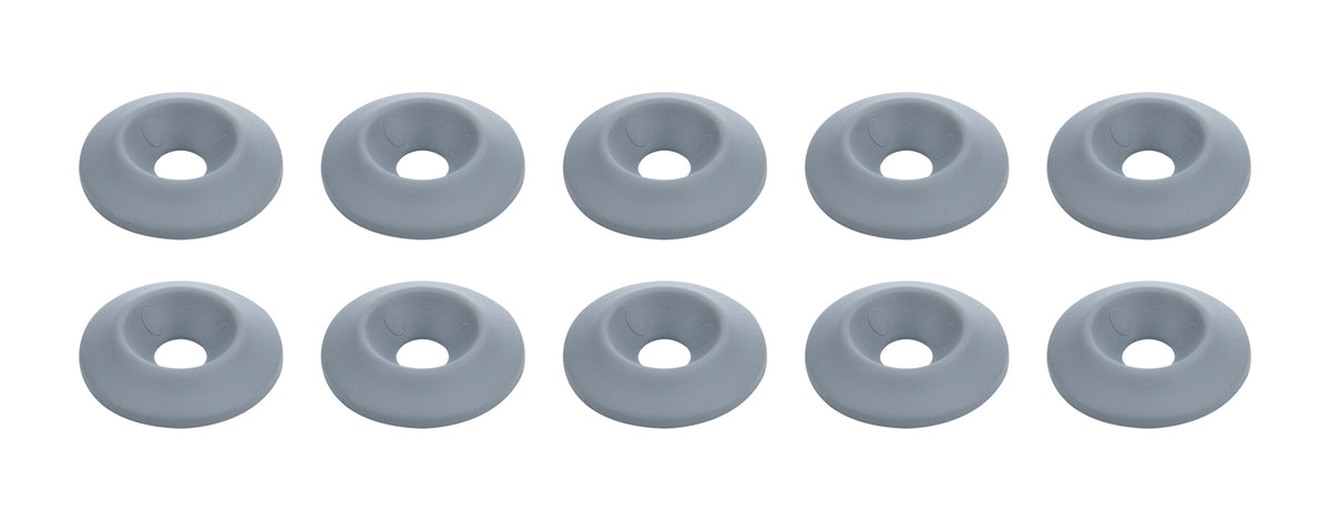 Countersunk Washer Silver 10pk
