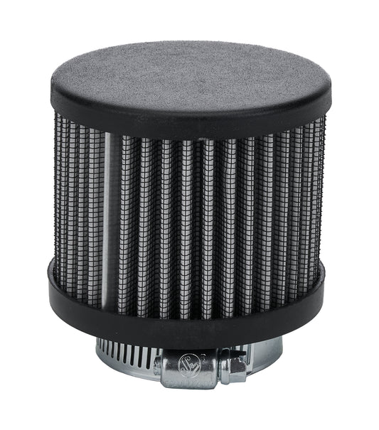 V/C Breather w/o Shield Black 1-3/8in