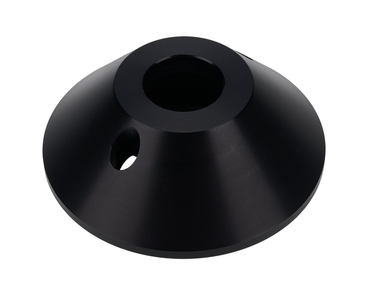 Coil Over Top 7/8in Hole Black