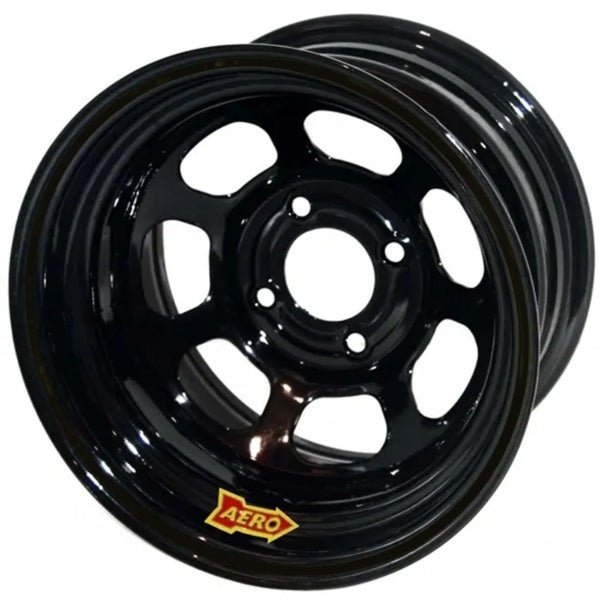 Wheel 13x7 2in 4.50in BC Black w/Bead Humps