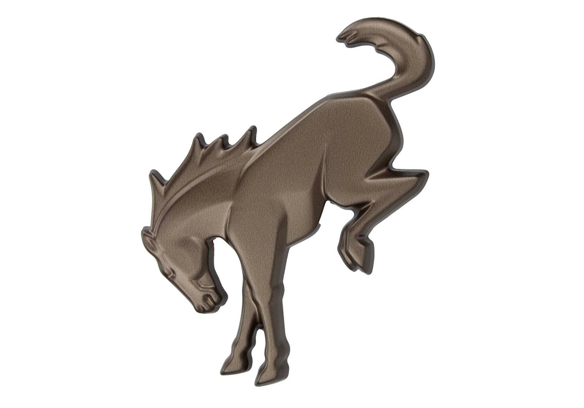 Bronco Rear Emblem Overlay -Bronze