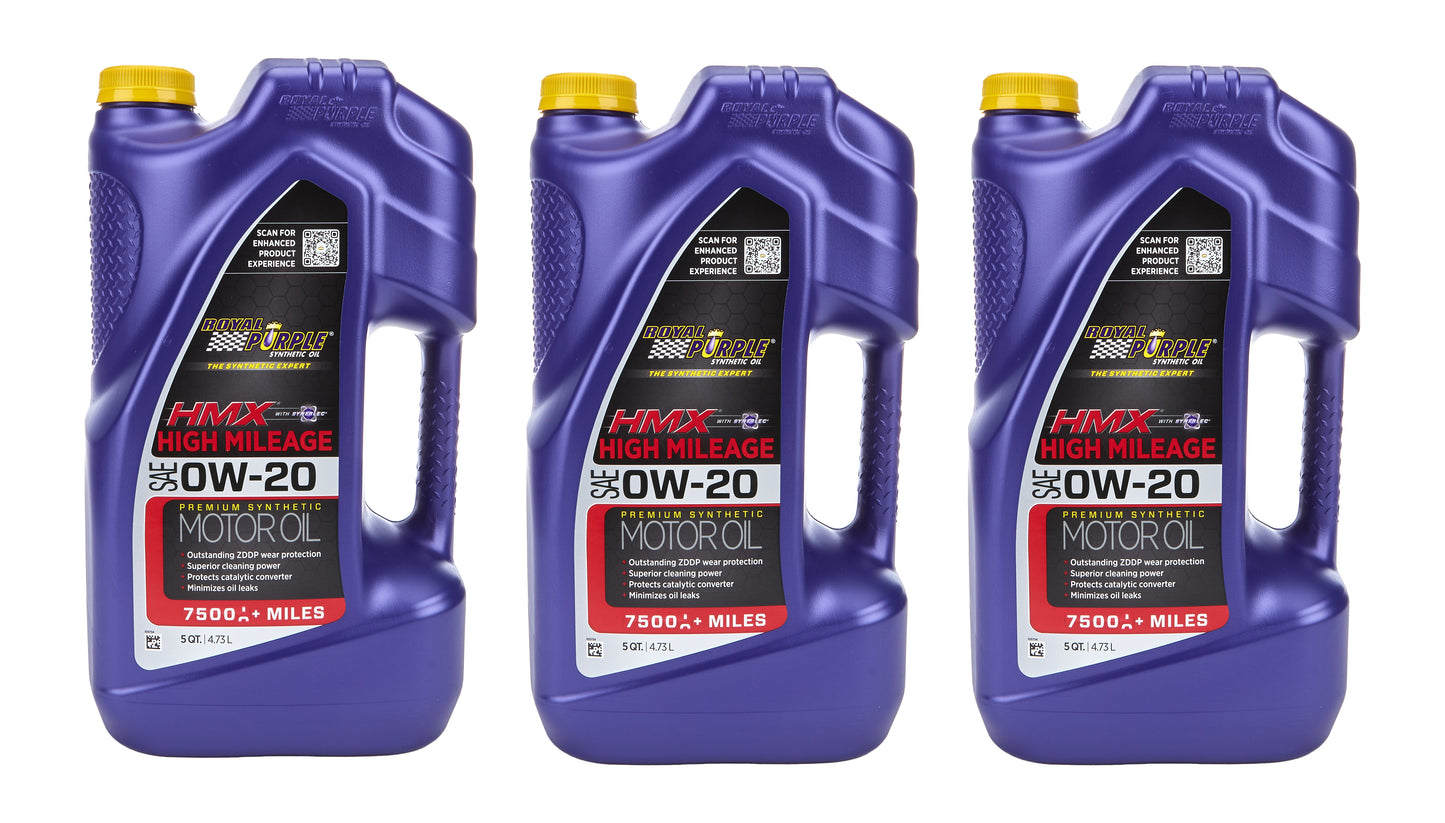 0W20 HMX Multi-Grade Oil Case 3 x 5 Quart