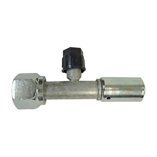 10AN Straight Beadlock O-Ring Fitting W/ Port